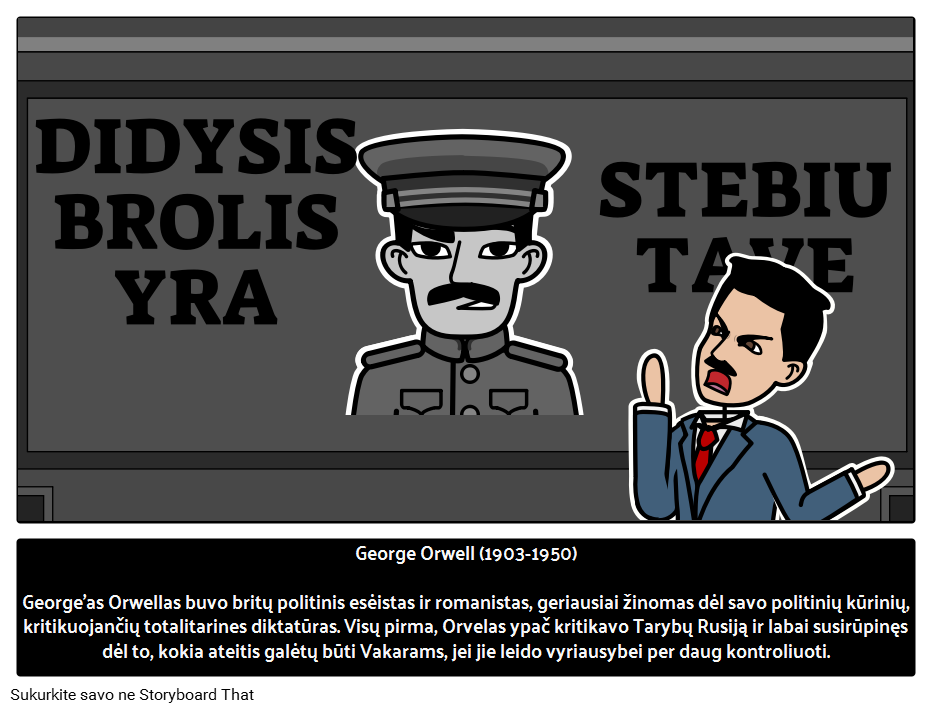 Kas Buvo George'as Orwellas? 