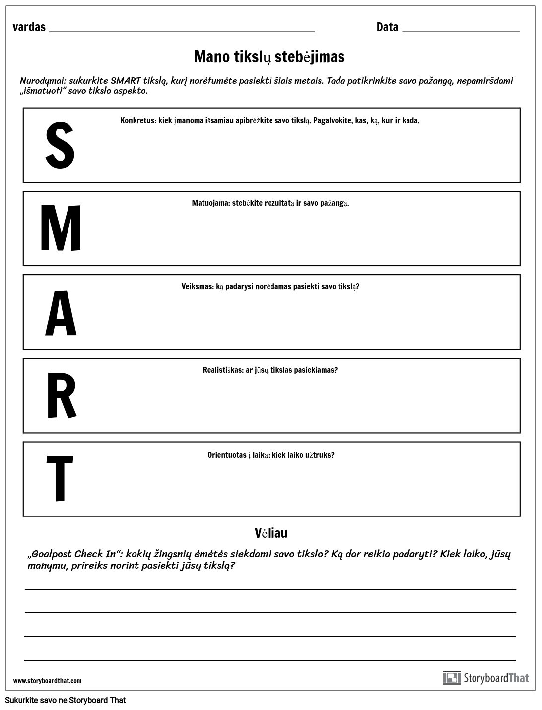 making-smart-goals-worksheet-storyboard-por-lt-examples