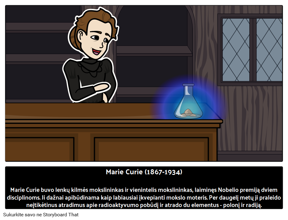 Nobelio Premijos Laureatė: Marie Curie 