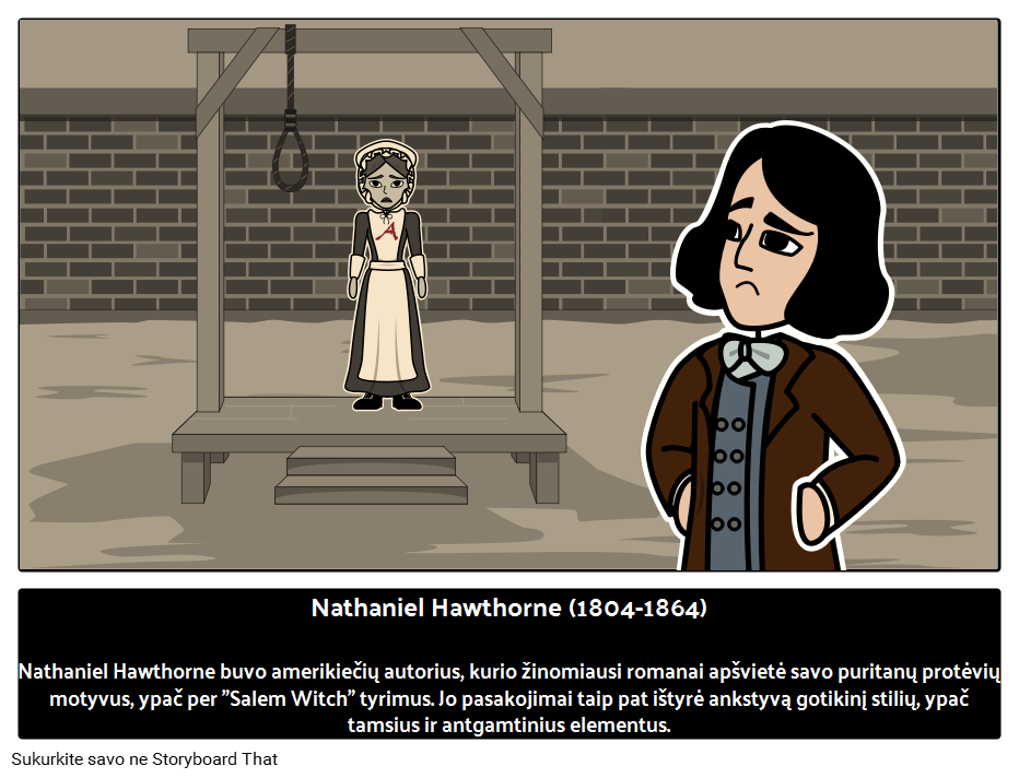Nathaniel Hawthorne: Amerikiečių Autorius 