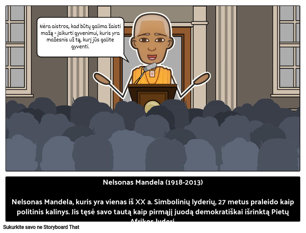 Nelsonas Mandela: Ikoninis Lyderis 