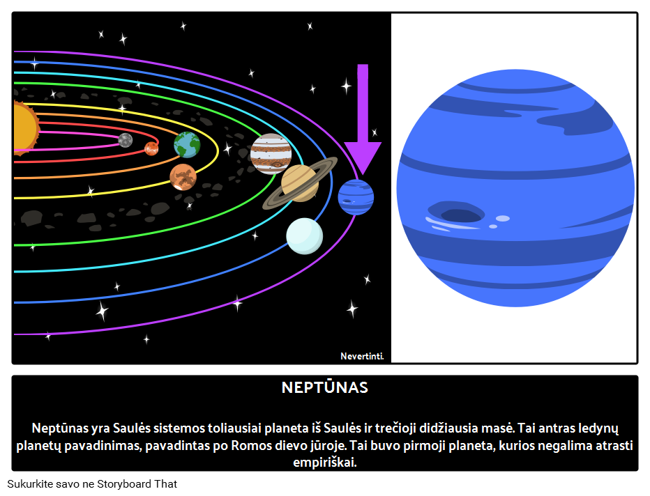 Neptūnas: toliausiai nuo saulės planeta