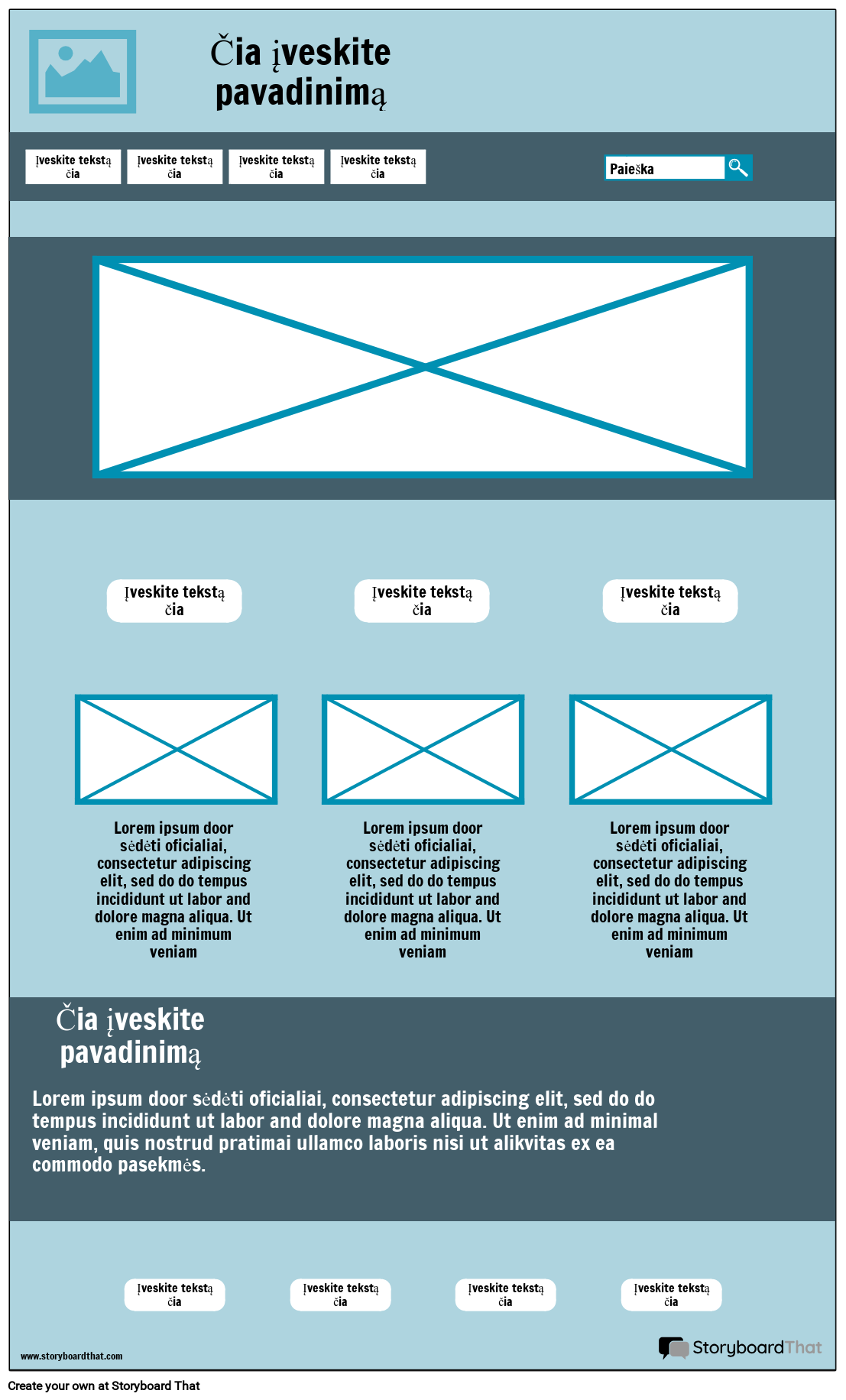 Pagrindinis Puslapis Wireframe-1