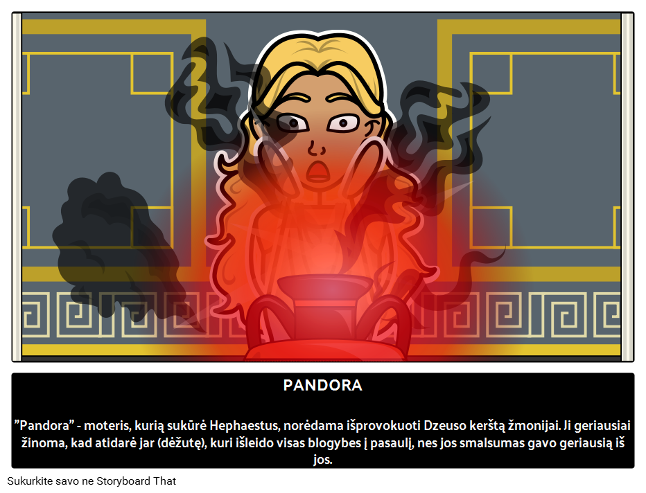 Pandora: Graikų Mitologija 