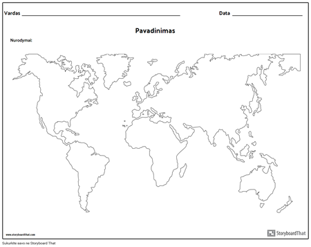 Pasaulio Žemėlapis