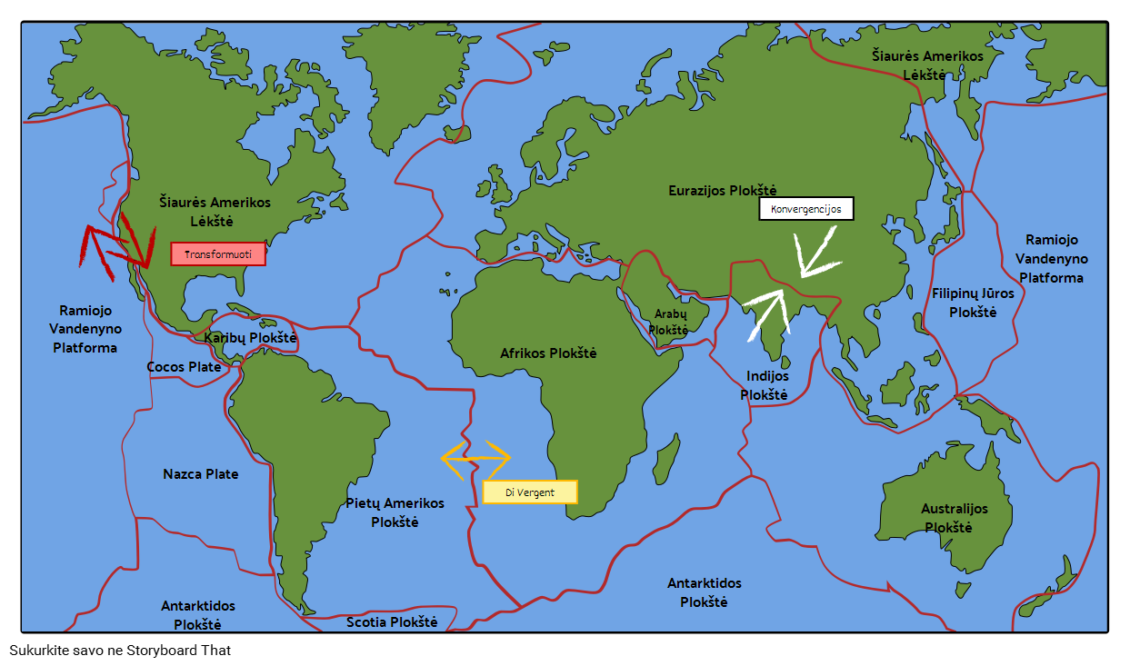 Tektoninis Plokštelės Žemėlapis
