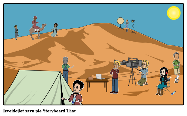 Desert Filmēšana