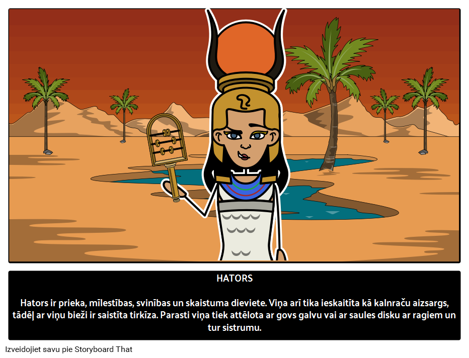 Hathor: Ēģiptes Dieviete 