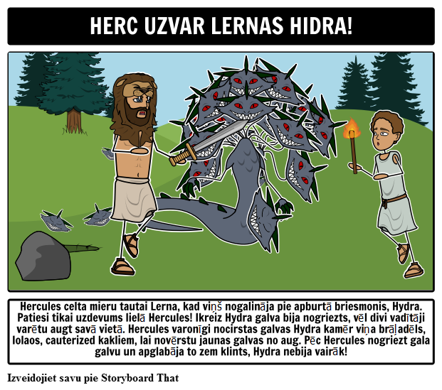 Herakles Lernas Hidra