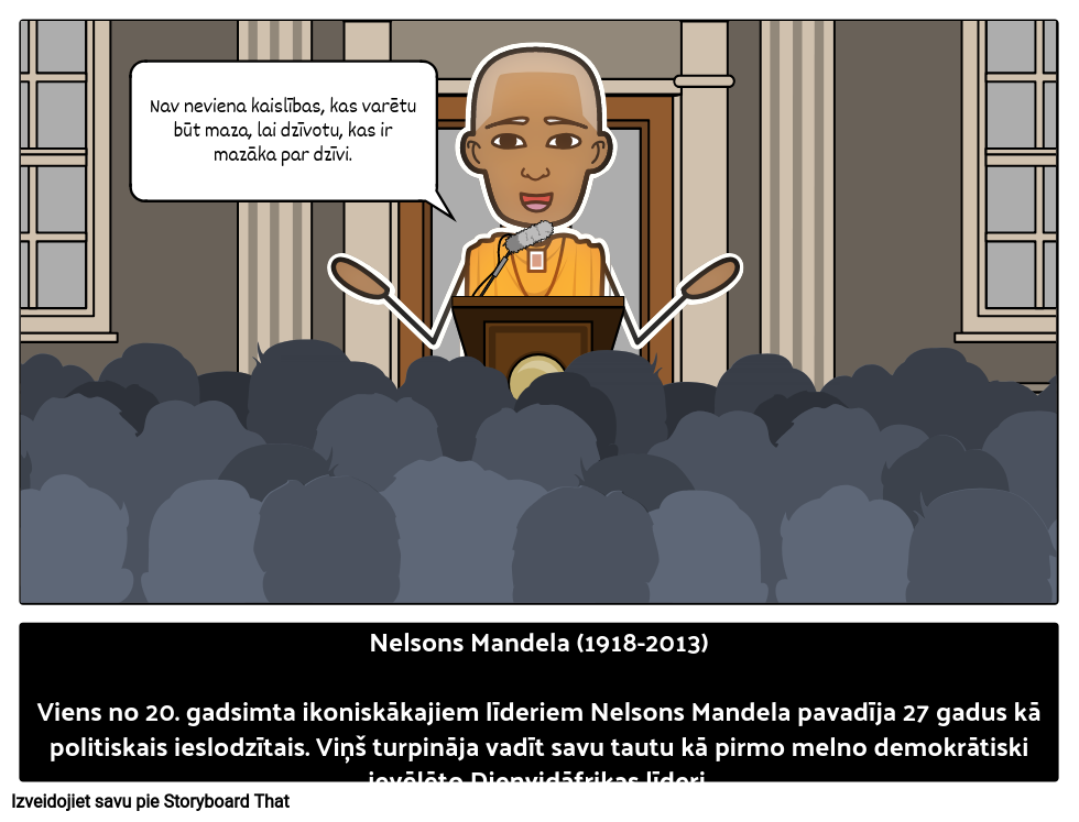 Nelsons Mandela: Ikonisks Līderis 