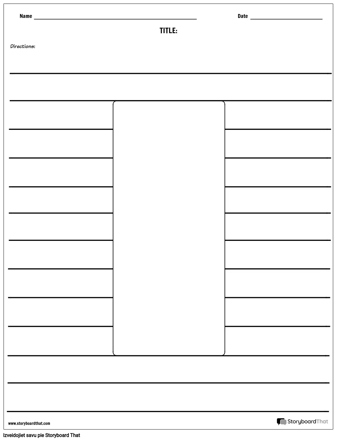 Taisnstūra Ilustrācija