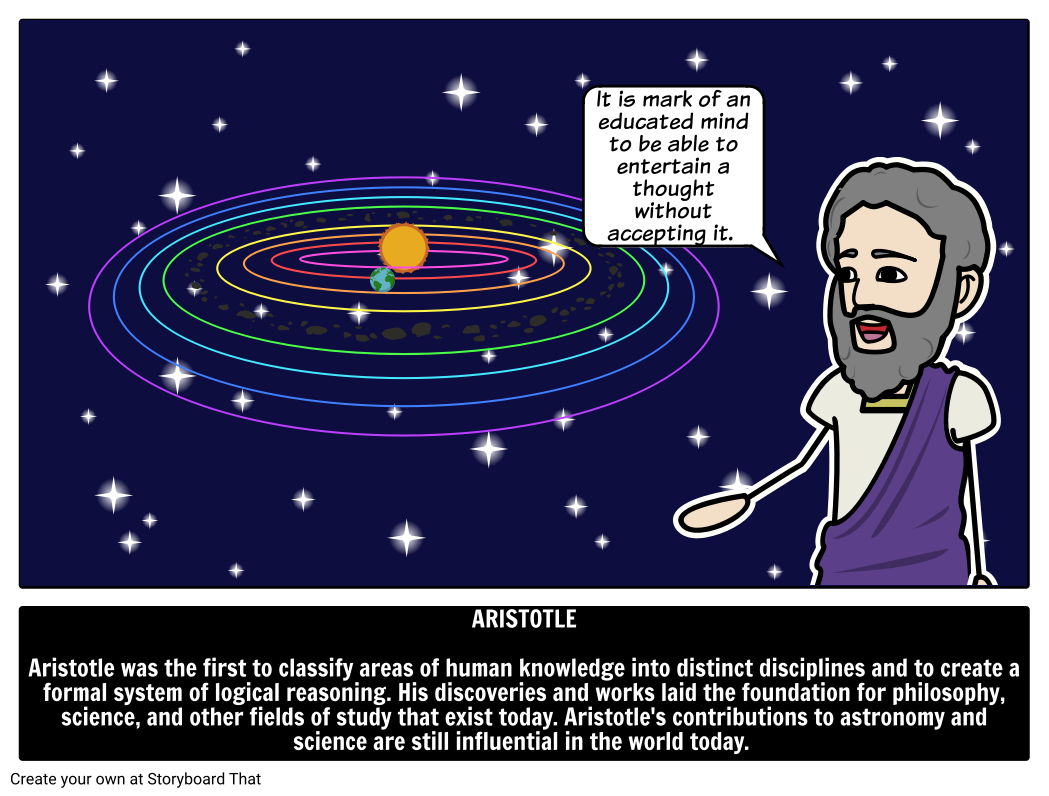 aristotle contributions to astronomy