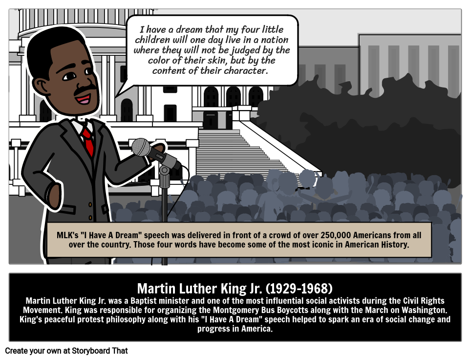 Civil Rights Leader Dr. Martin Luther King, Jr.