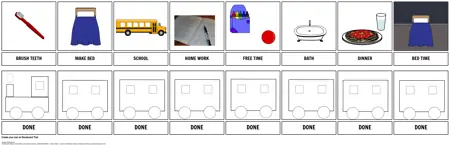 Daily Routine Charts | Printable Daily Schedules for Kids