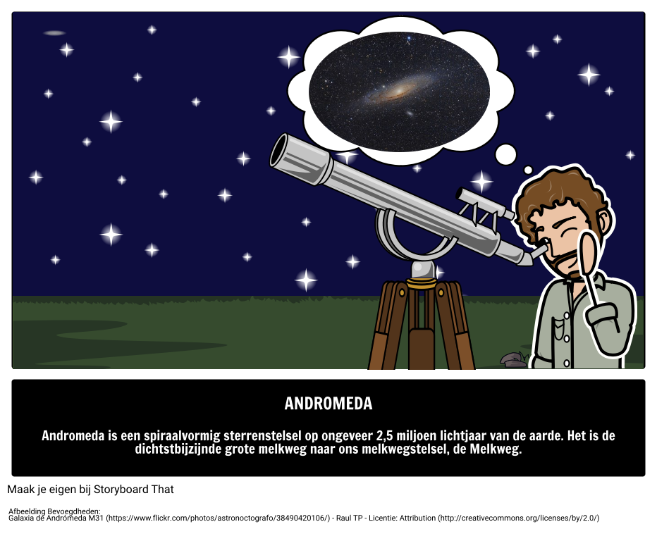 Andromeda Sterrenstelsel 