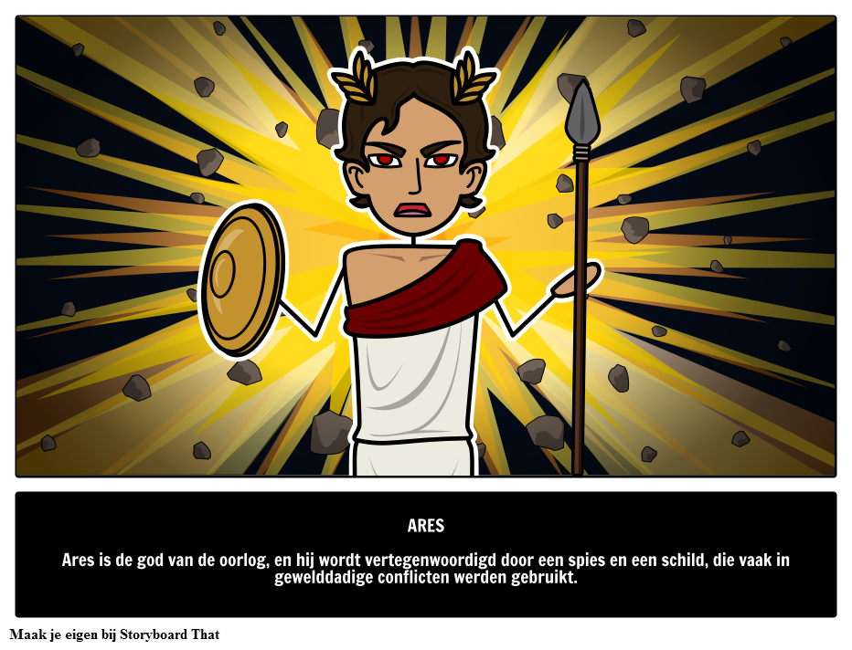 Ares - Griekse god van de Oorlog 