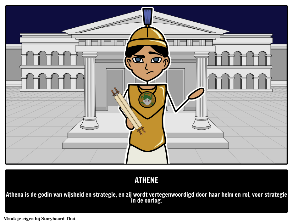 Athena - Griekse Godin van Wijsheid 