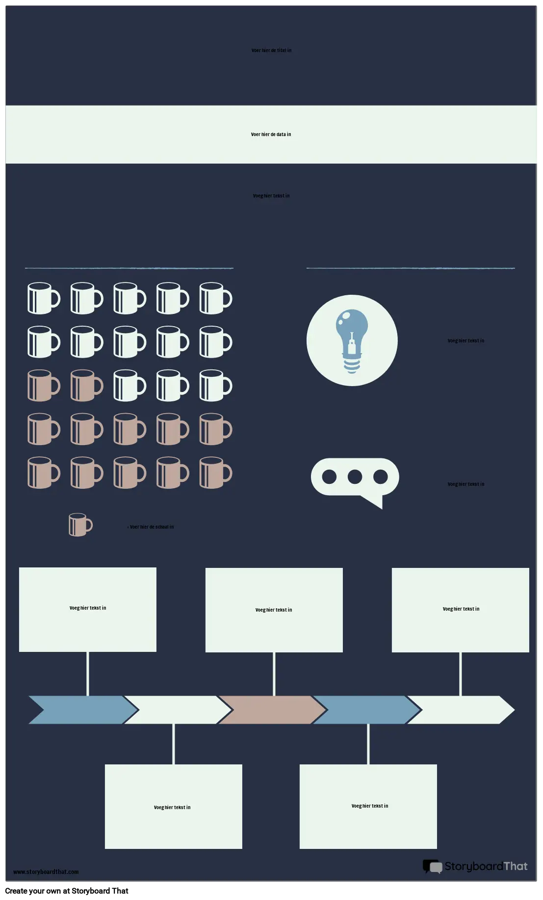 Geschiedenis Infographic-sjabloon — Tijdlijn Infographic Maker ...