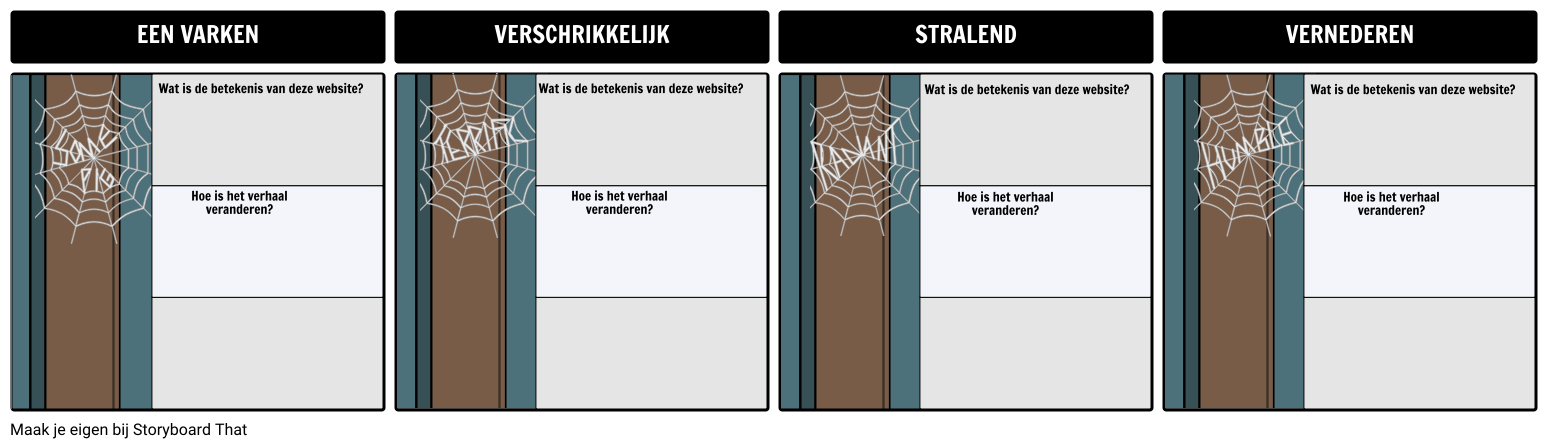 Charlotte's Web - Webs