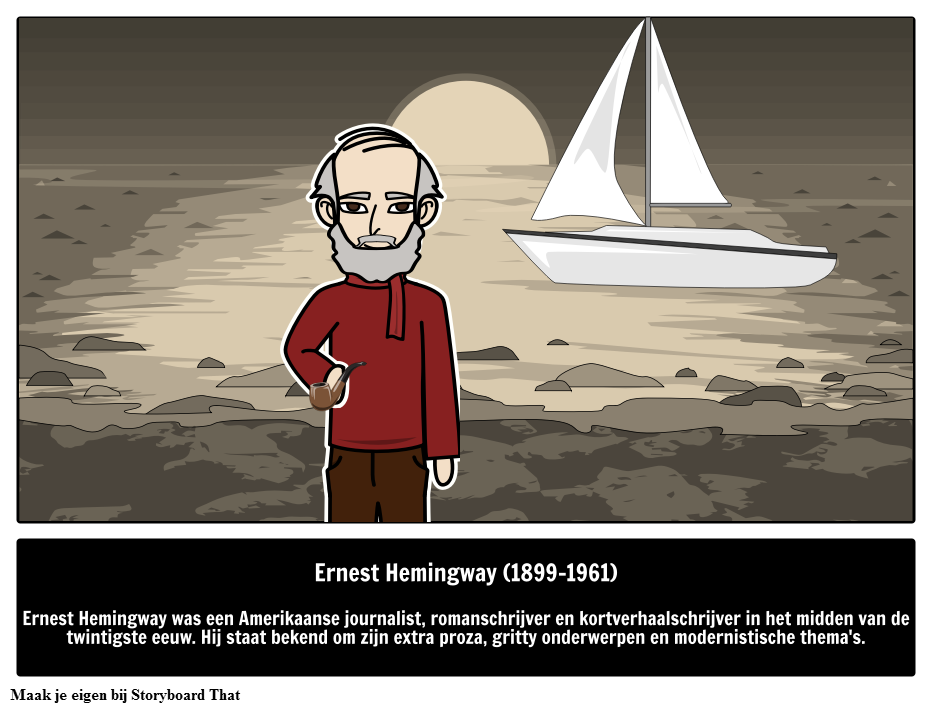 Wie was Ernest Hemingway? 