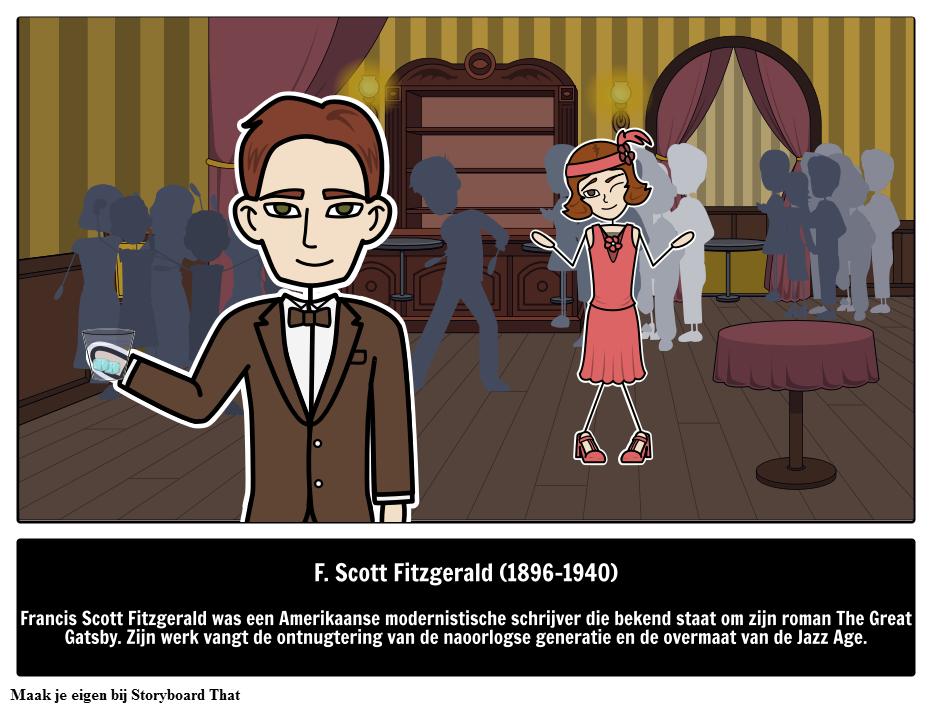 Wie was F. Scott Fitzgerald? 