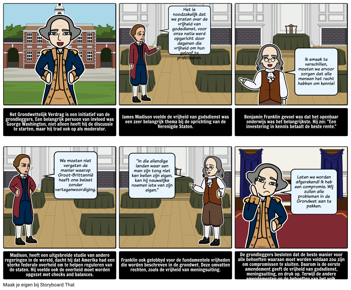 Geschiedenis van de VS - Founding Fathers
