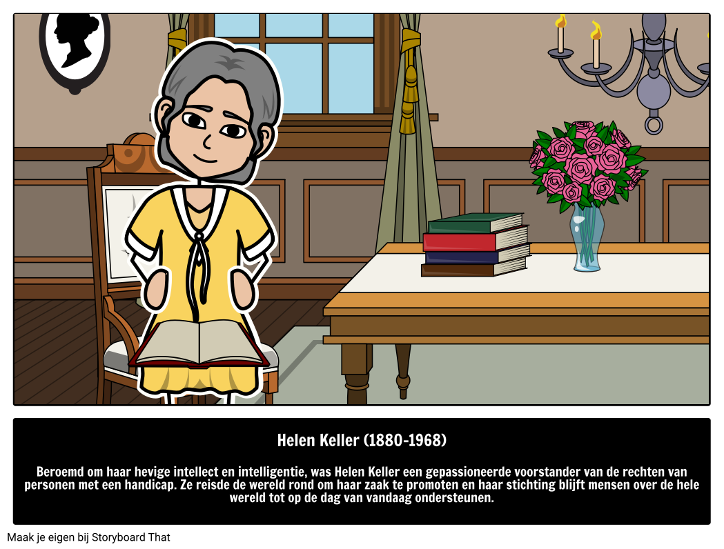 Wie was Helen Keller? 