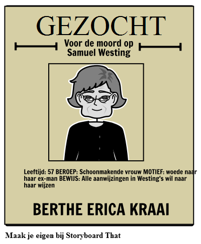 Het Westing Game Wanted Poster 2