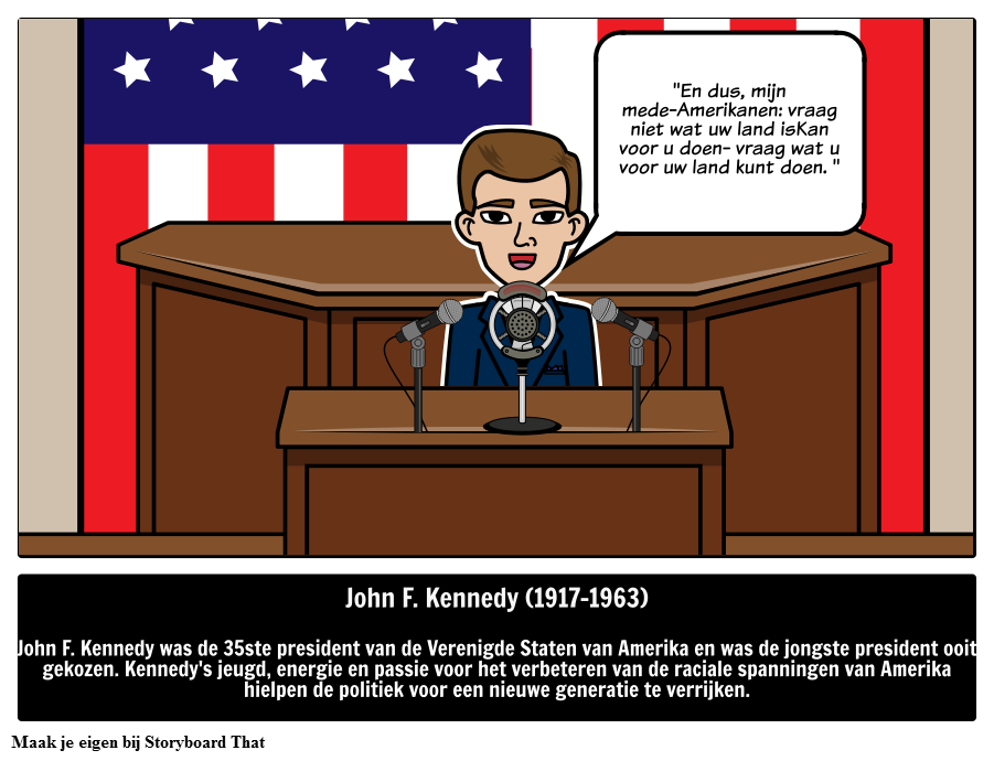 Wie was John F. Kennedy? 