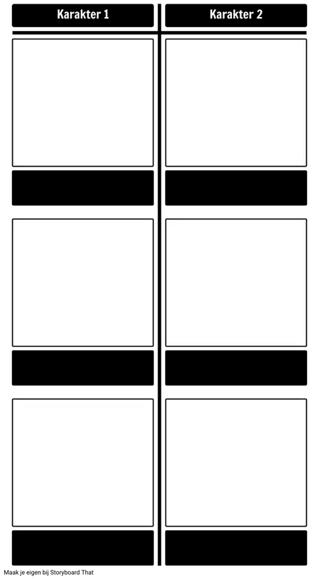 Karakter Vergelijking - T-Chart
