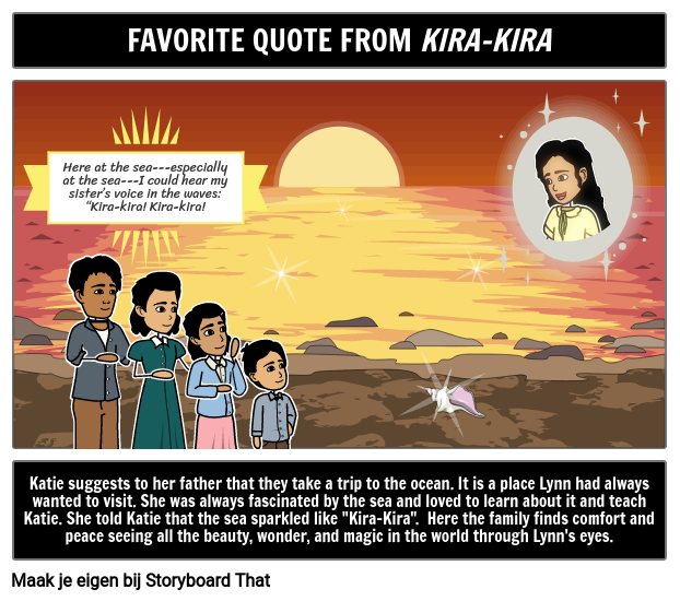 Kira Kira Favoriete Citaat