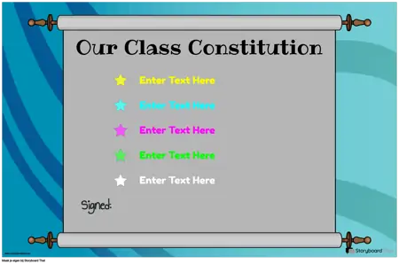 Klasse Grondwet 8