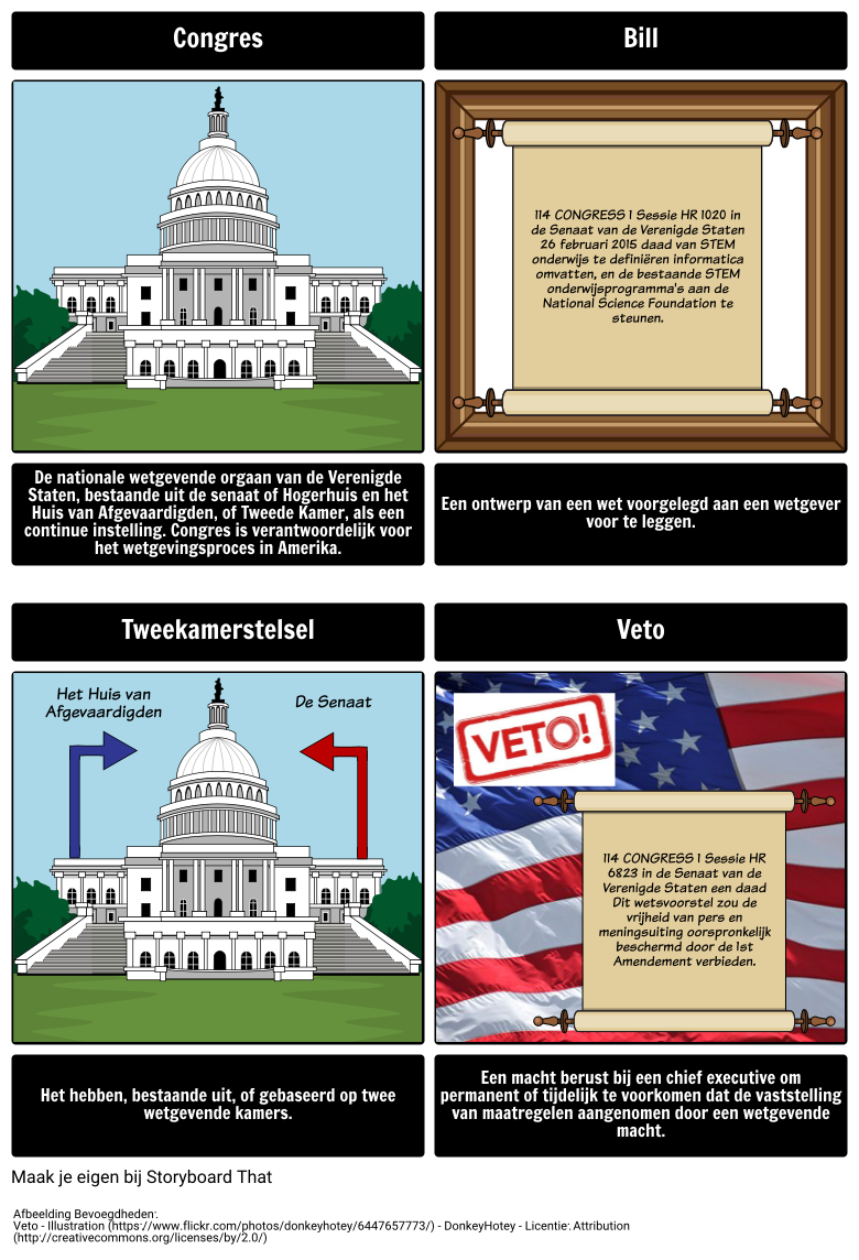 Legislative Branch Woordenschat Storyboard Por Nl examples