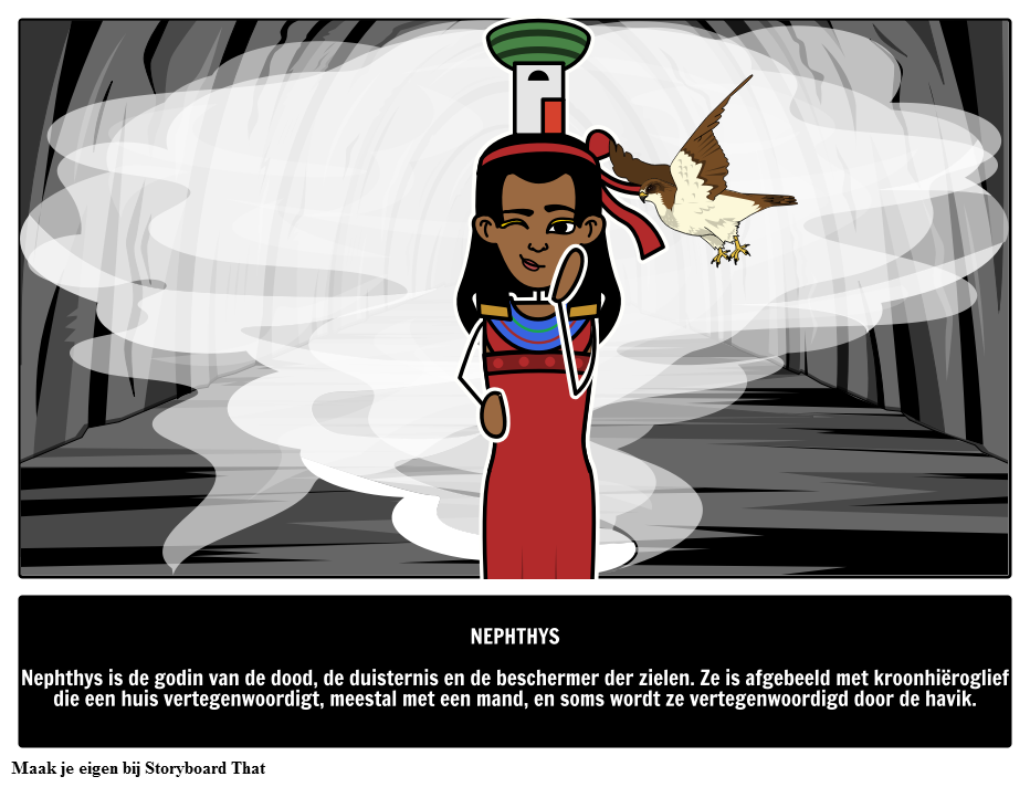 Nephthys: Egyptische Godin 