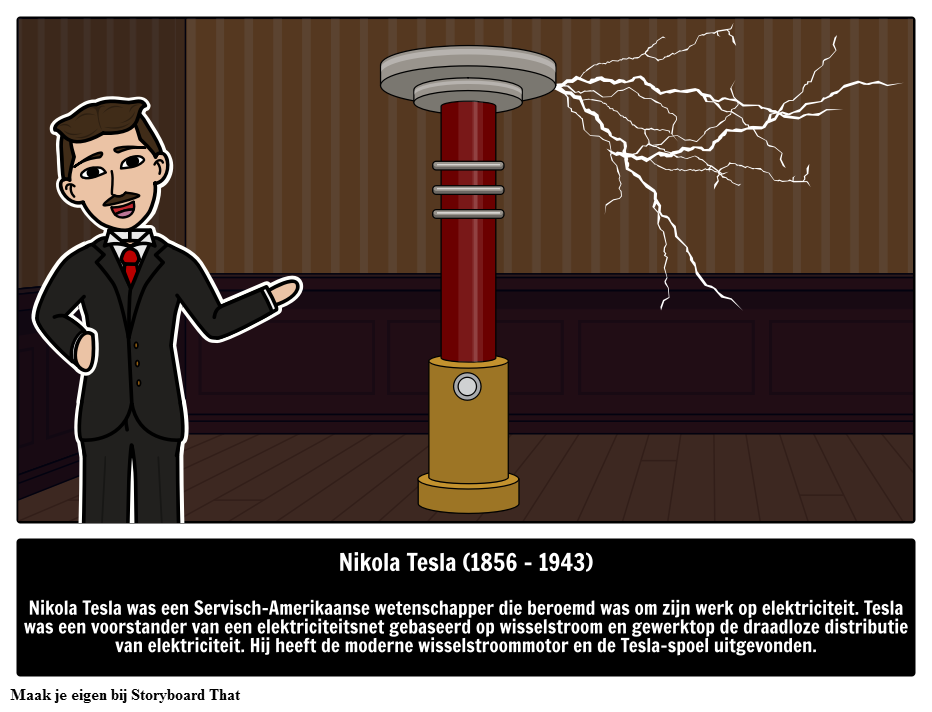 Nikola Tesla: Servisch-Amerikaanse Wetenschapper 