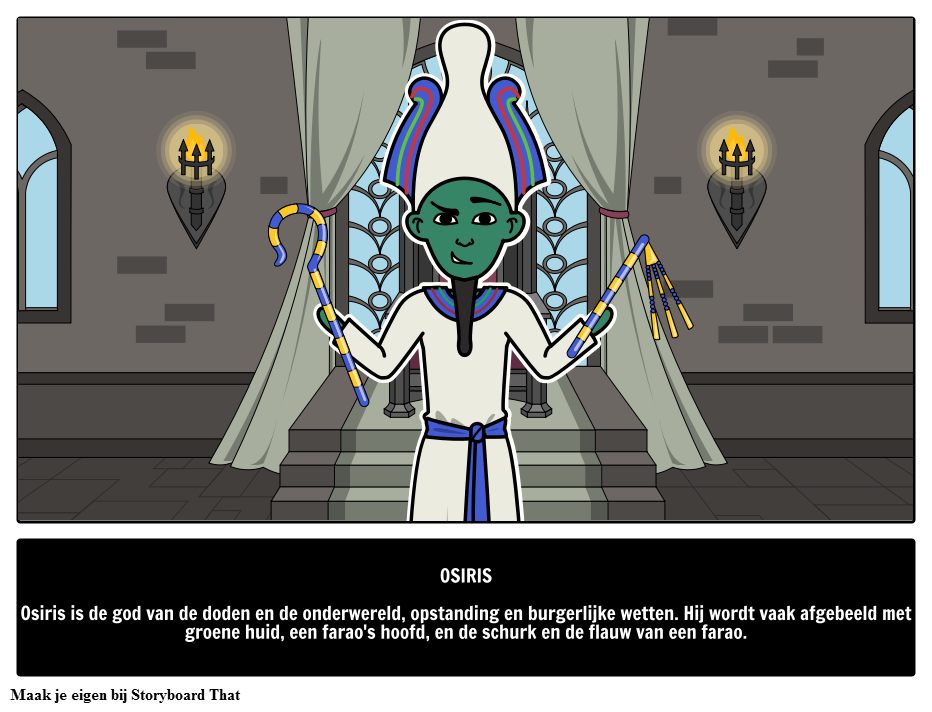 Osiris: Egyptische God van de Onderwereld 