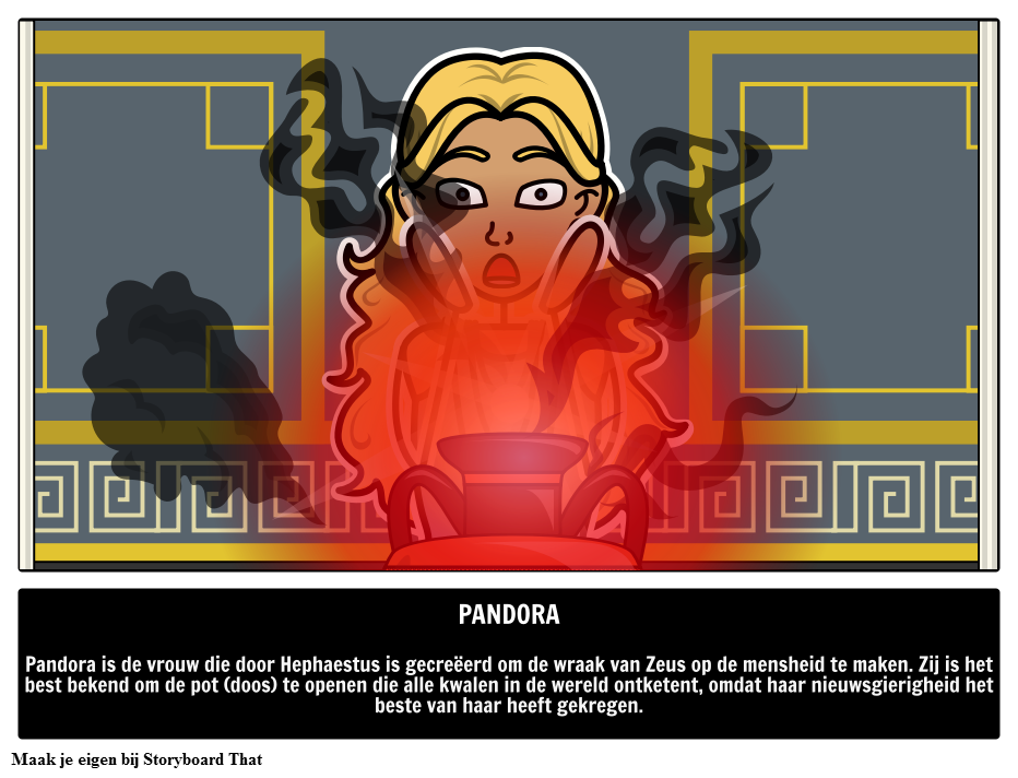 cafe knoflook hardware Pandora's Box Story | Pandora's Jar | Eerste Vrouw Griekse Mythologie