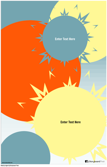 Sunburst-infographic-sjabloon