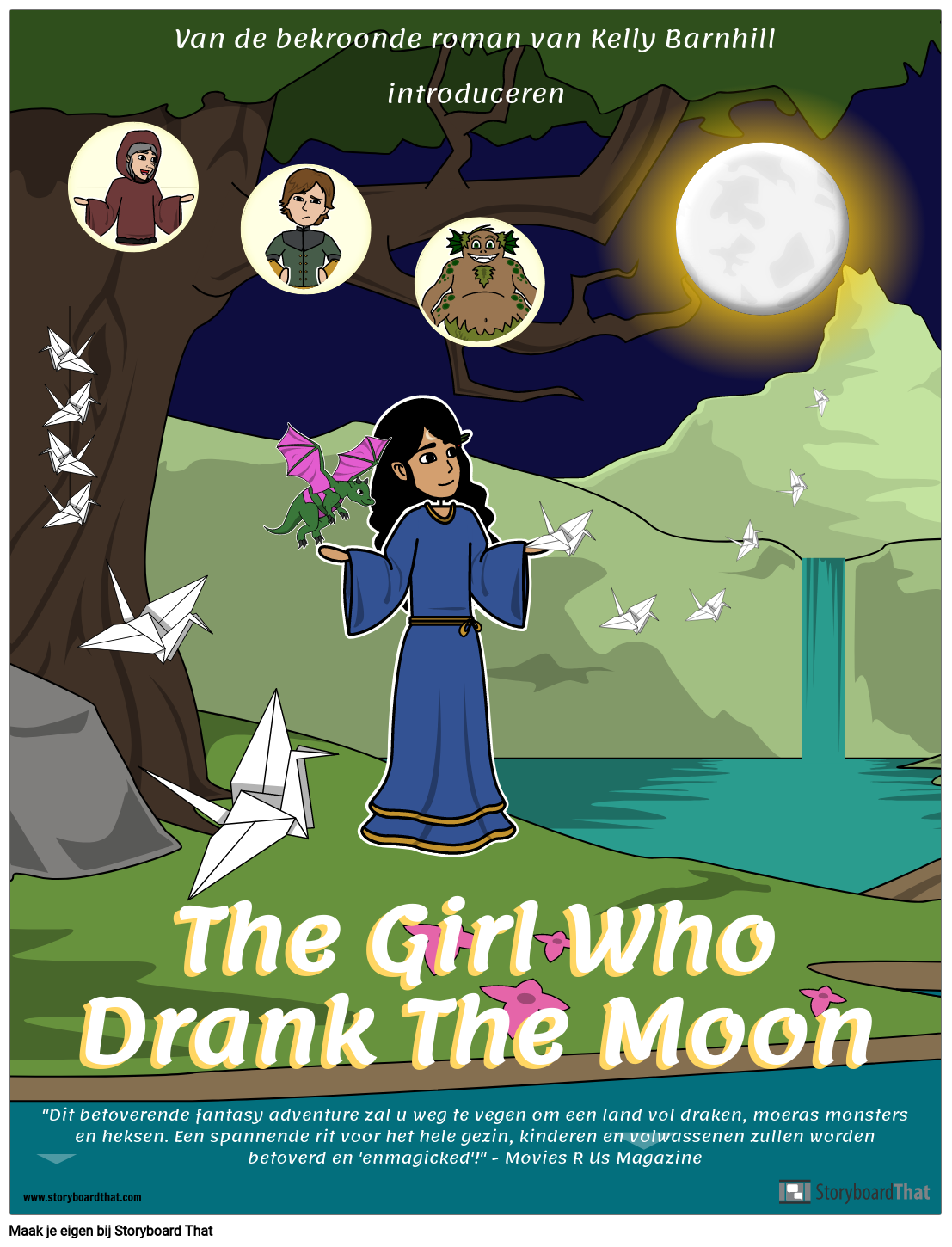 The Girl Who Drank the Moon Filmposter