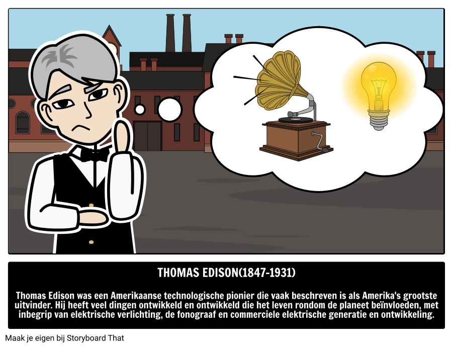 Thomas Edison: Amerikaanse Uitvinder 