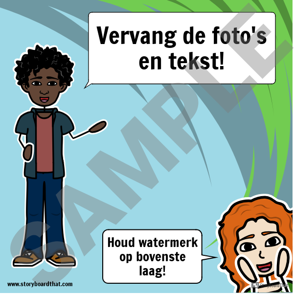 Watermerk Thumbnail Template