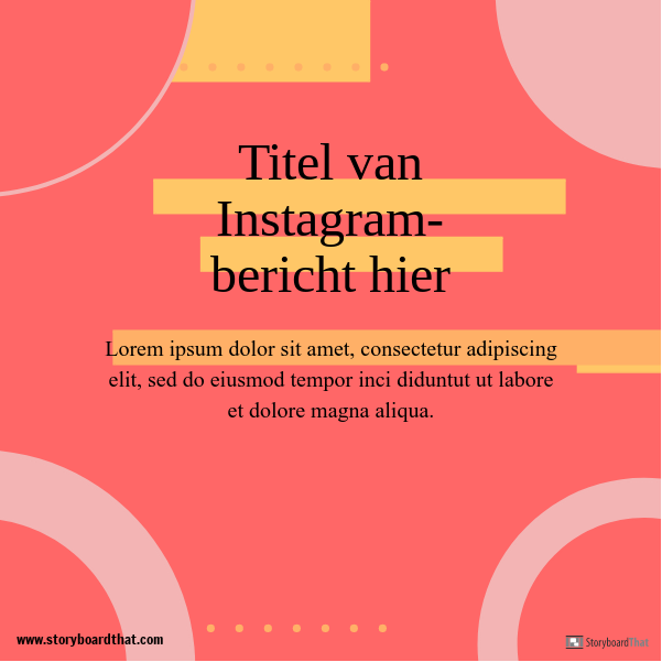 Zakelijke Instagram-postsjabloon 3