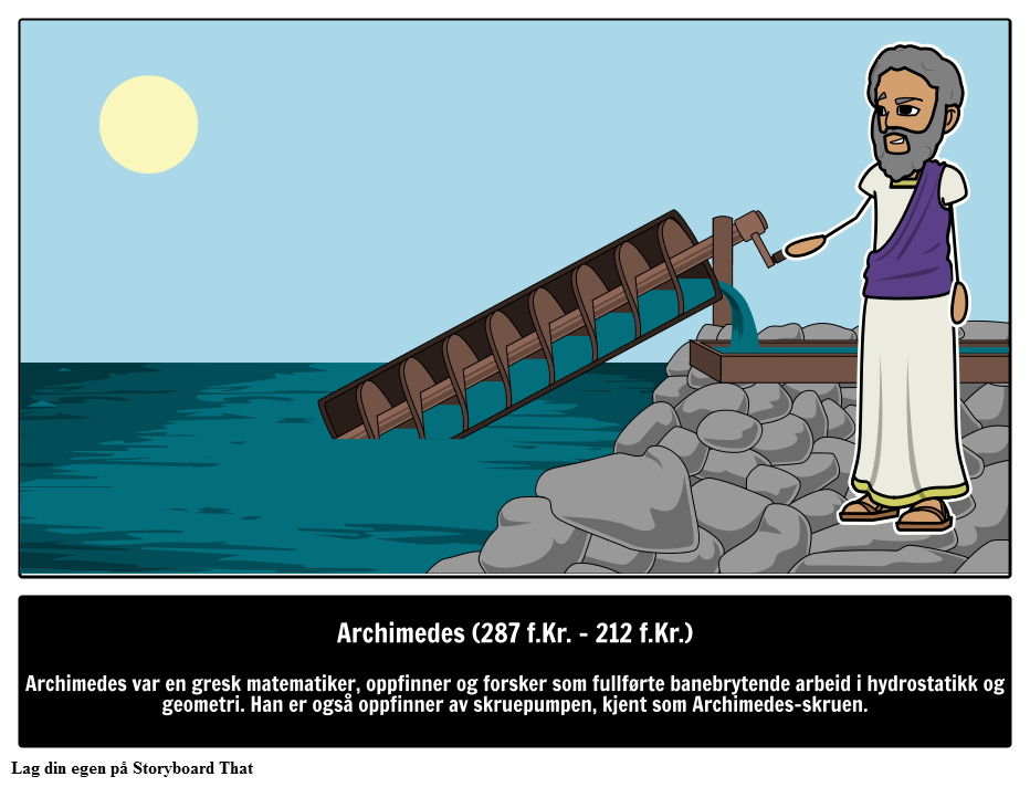 Archimedes - Gresk Oppfinner