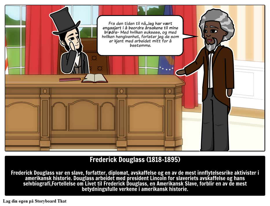 Hvem var Frederick Douglass? 