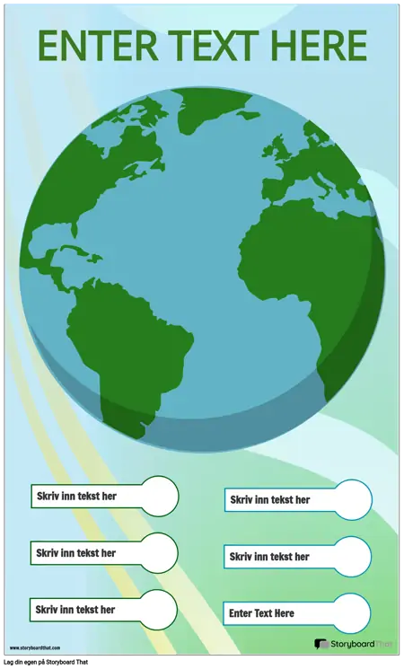 Jordens Infografiske mal