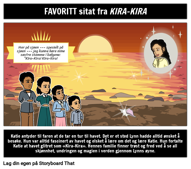 Kira Kira Favoritt Sitat