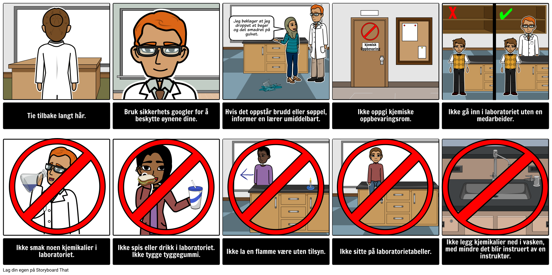 Lab Safety Rules