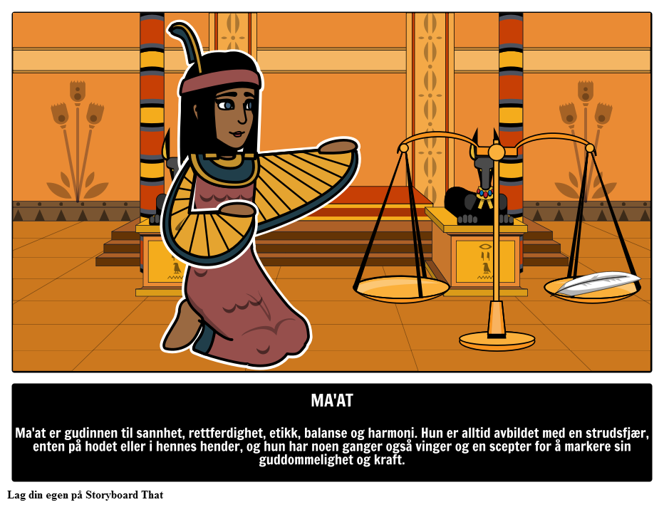 Ma'at: Egyptisk Gudinne 