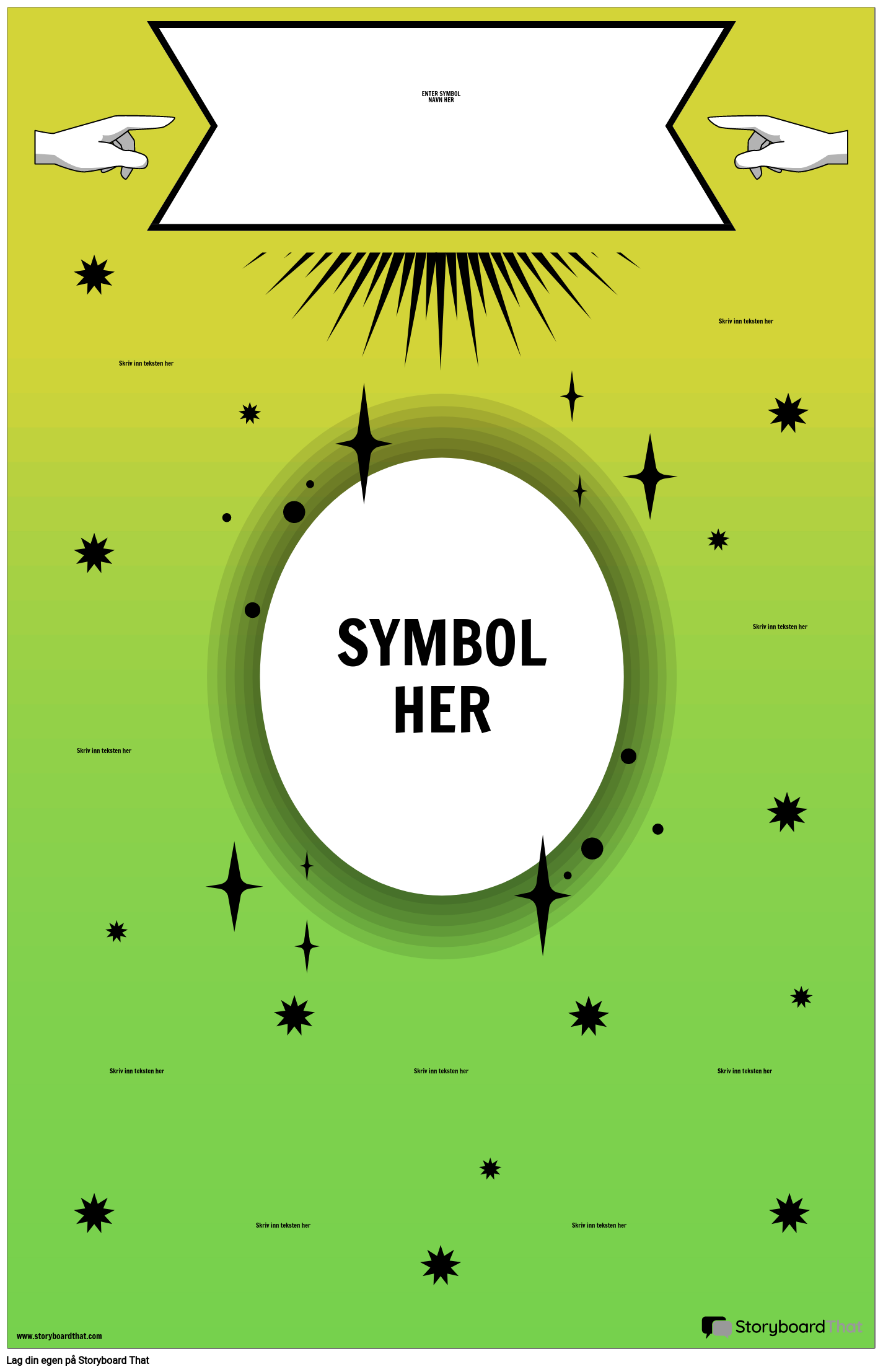 Matematisk Symbol Plakat