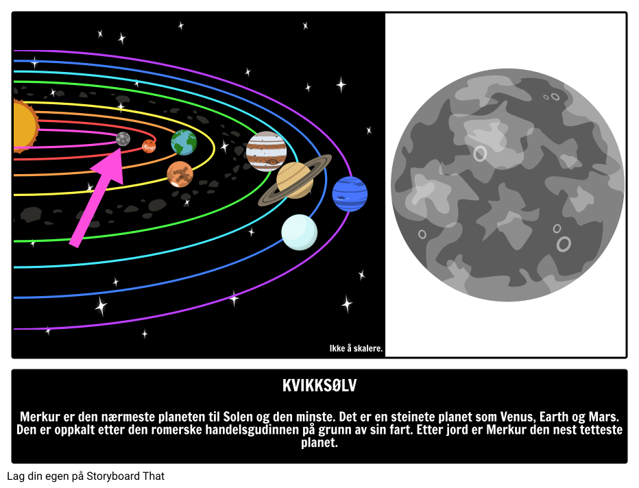 Merkur: Den Nærmeste Planeten til Solen 